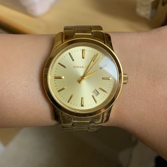 Michael Kors gold watch women’s - Picture 1 of 4